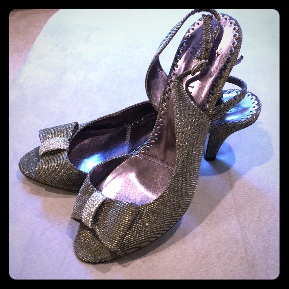 J. Renee Dayna sparkly heels